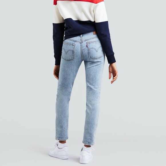 Levi's 501 Skinny Jean in Lovefool 32x28 - Picture 2 of 5